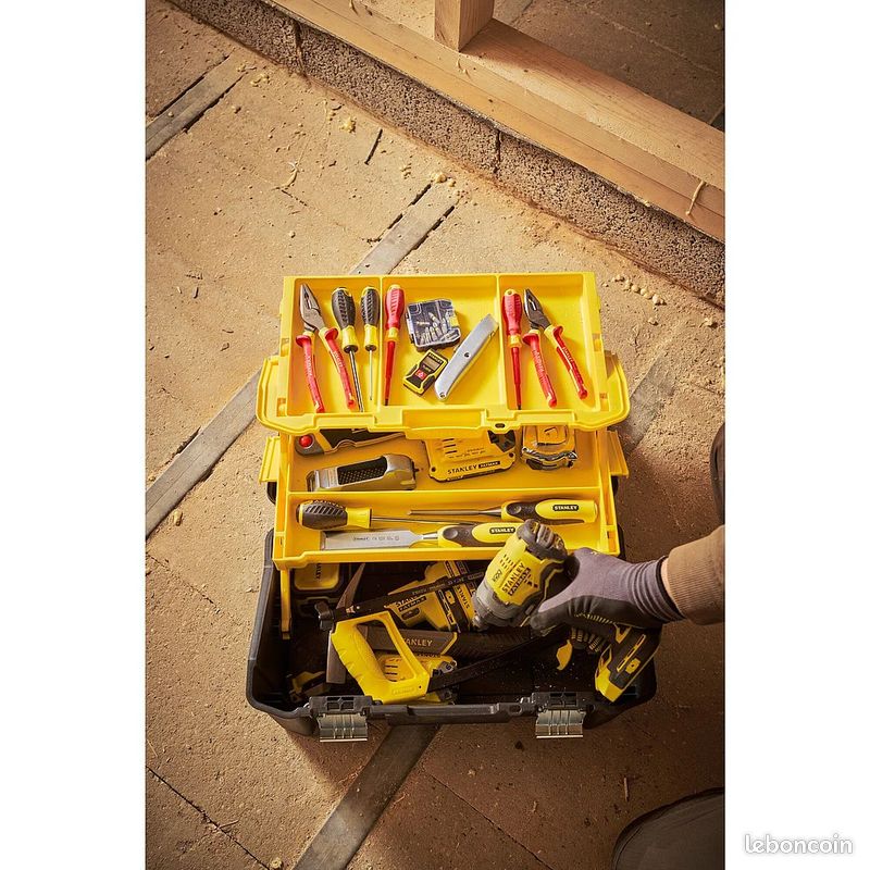 STANLEY BOITE A OUTILS CANTILEVER 48CM neuf prix 45 euros (image 5)