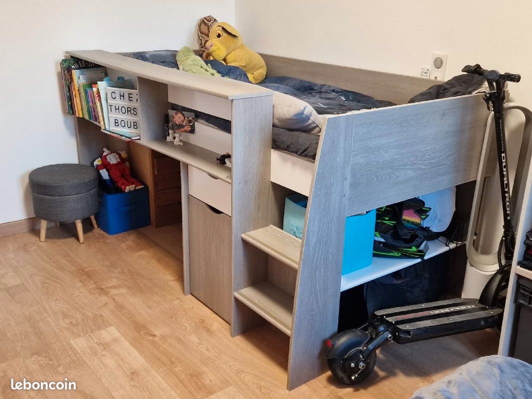 Lit enfant et bureau (image 2)