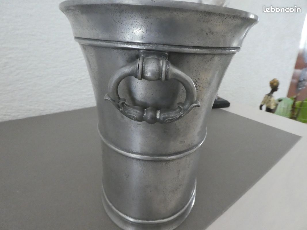 Champagne Krüg - Seau à champagne, Seau à glace (1) - Étain