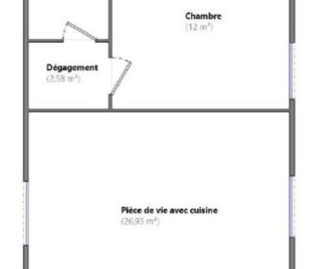 Appartement 174 000 € - 48 m²