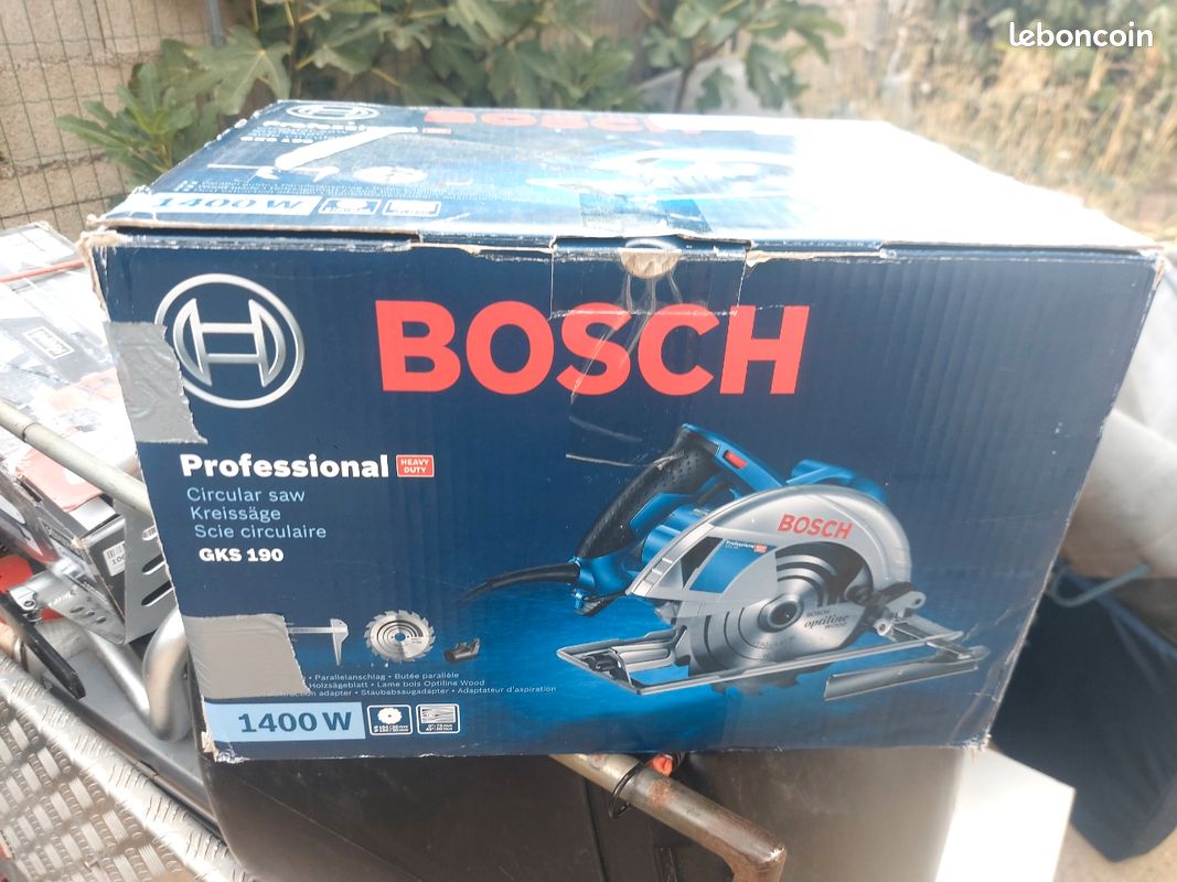 Scie circulaire BOSCH 1400w, neuve (image 1)