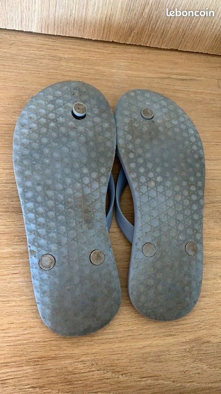 Tongs bleues étoiles Vans P37 (image 4)
