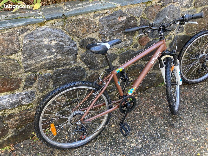 Vélo B’Twin Enfant Marron (image 1)