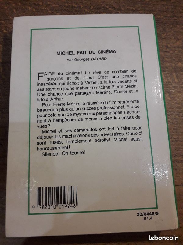 Michel fait du cinéma (Bibliothèque Verte) (image 2)