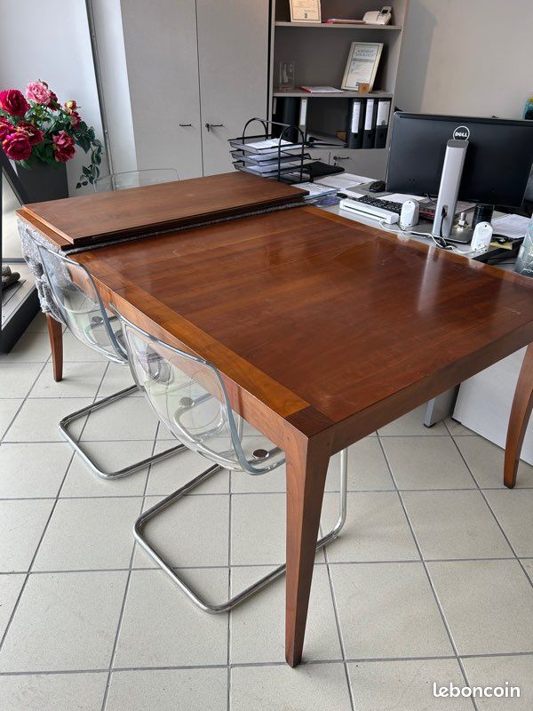 Table en bois Roche bobois en acajou (image 1)