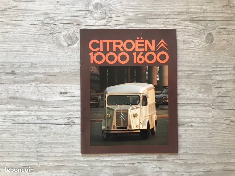Dépliant publicitaire Citroën 1000 - 1600 HY (image 1)