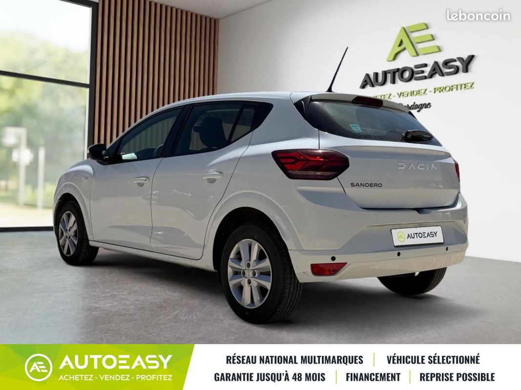 Dacia Sandero ECO-G 100 EXPRESSION / ENTRETIEN DACIA / CARPLAY / BLUETOOTH (image 7)
