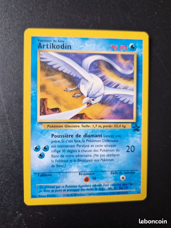 Carte Pokemon 1999-2000 wizards - Artikodin - Collection