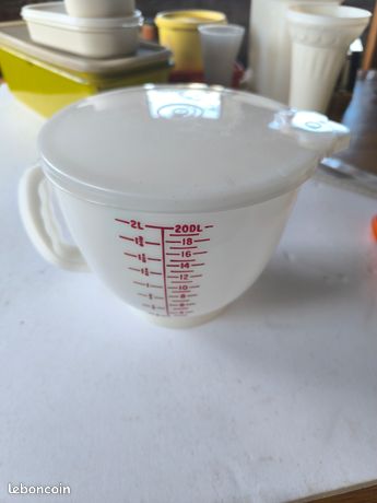 Pichet bleu préludio tupperware - Arts de la table
