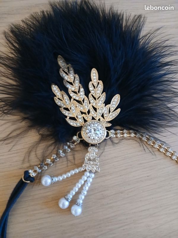 Bandeaux charleston femme shein Accessoires Bagagerie