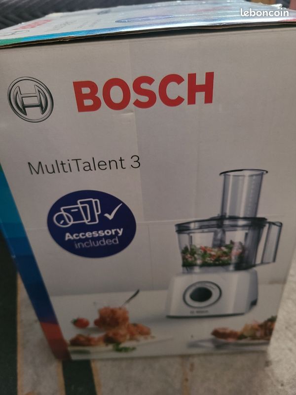 Robot De Cuisine Bosch MFQ364V6 D'Occasion – Grand Format, Fonctionnel