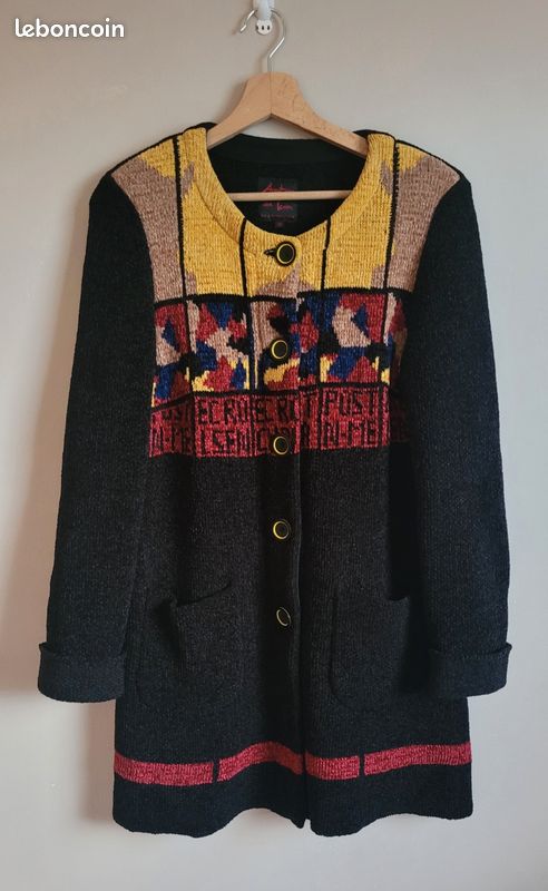 Veste Courte Femme Aventures Des Toiles Taille 38 Multicolore - Viscose/coton, Neuf Avec étiquettes