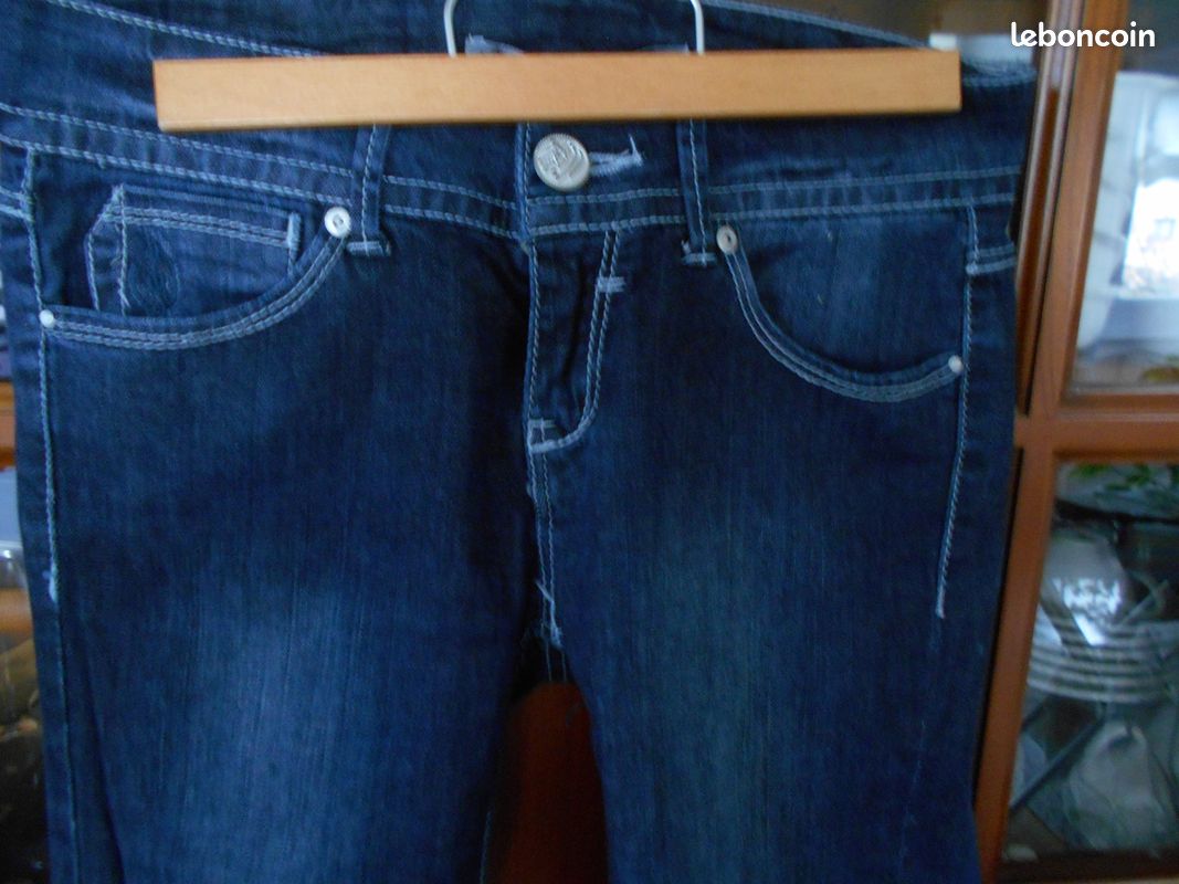 Bermuda jean bleu Taille 34 Stradivarius (image 2)