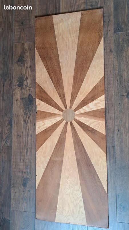 Panneau marqueterie vintage années 30 (image 3)