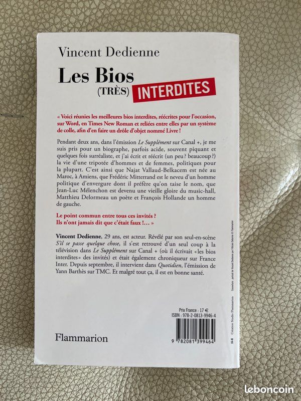 Vincent Dedienne - les Bios très interdites (image 3)