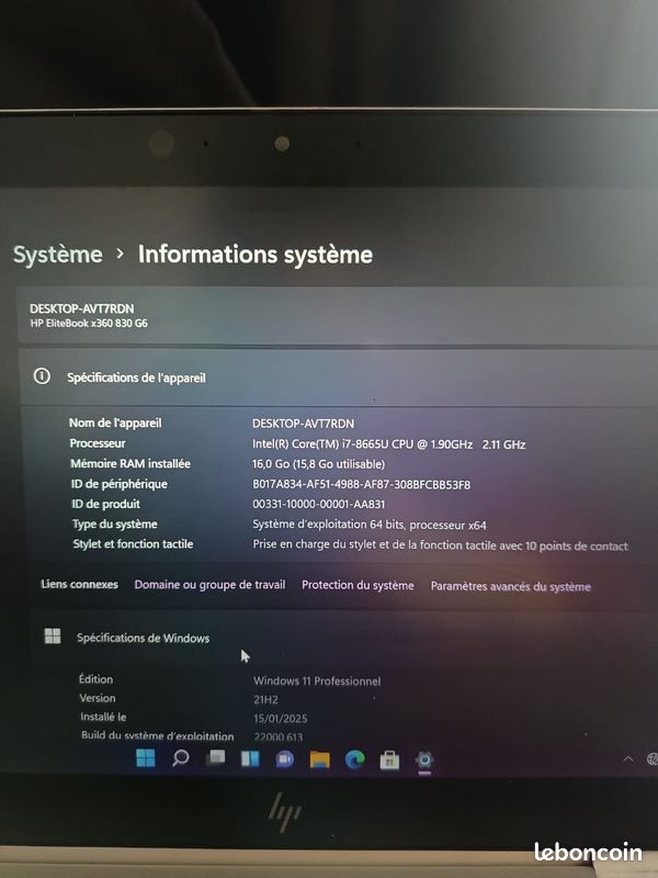 Elitebook x360 830 g6 (image 4)