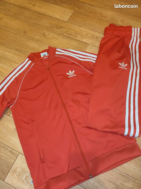 Adidas Sportswear Survetement Adidas Orange Bebe Pantalon De