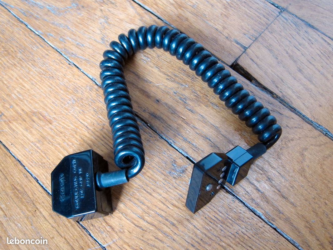 Rare Accessoire Canon F1 F1n : Connecting Cord for Grip MF pour 