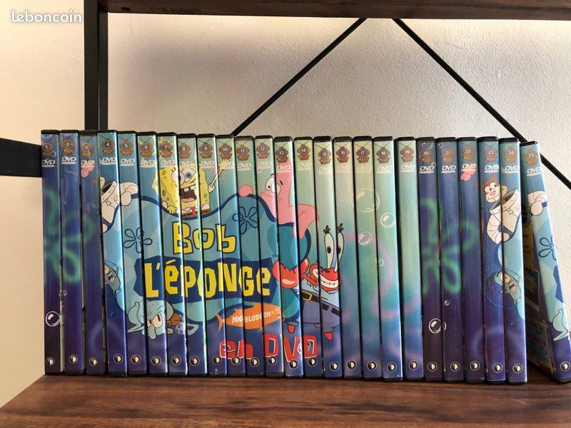 Lot de 25 DVD Bob l’éponge (+ 3 bonus) (image 2)