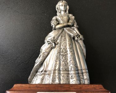 Vertunni Mademoiselle De Nesle Figurine Plomb