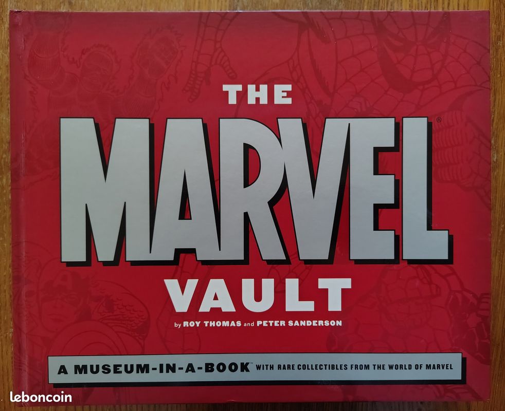 Livre de collection sur Marvel « The Marvel Vault : A Museum-in-a-Book » (image 1)