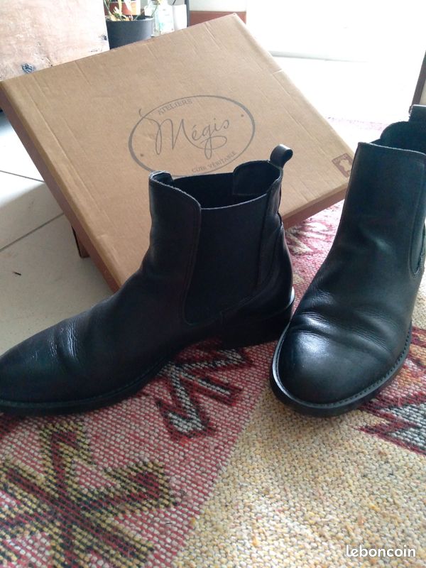 Bottines plates (image 1)