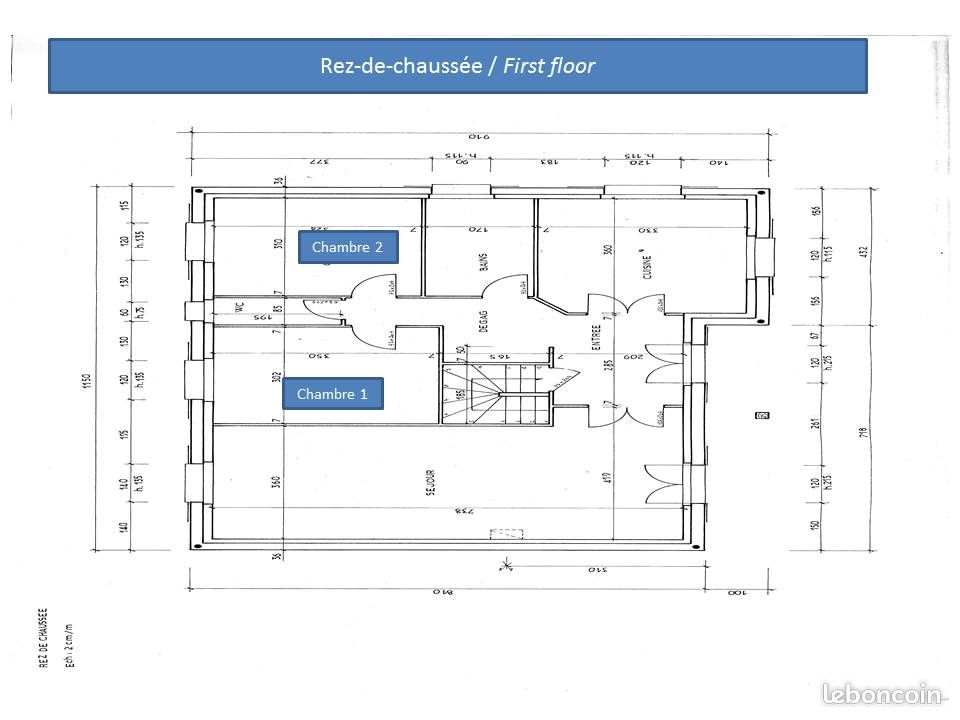 Maison a louer vernon - 5 pièce(s) - 110 m2 - Surfyn