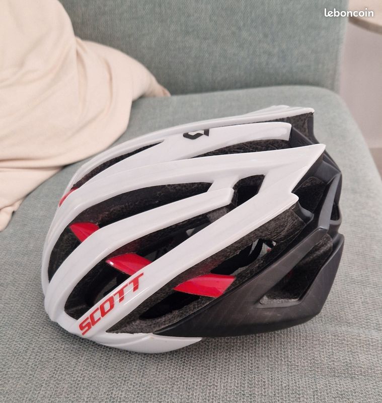 Casque vélo Scott blanc (image 3)
