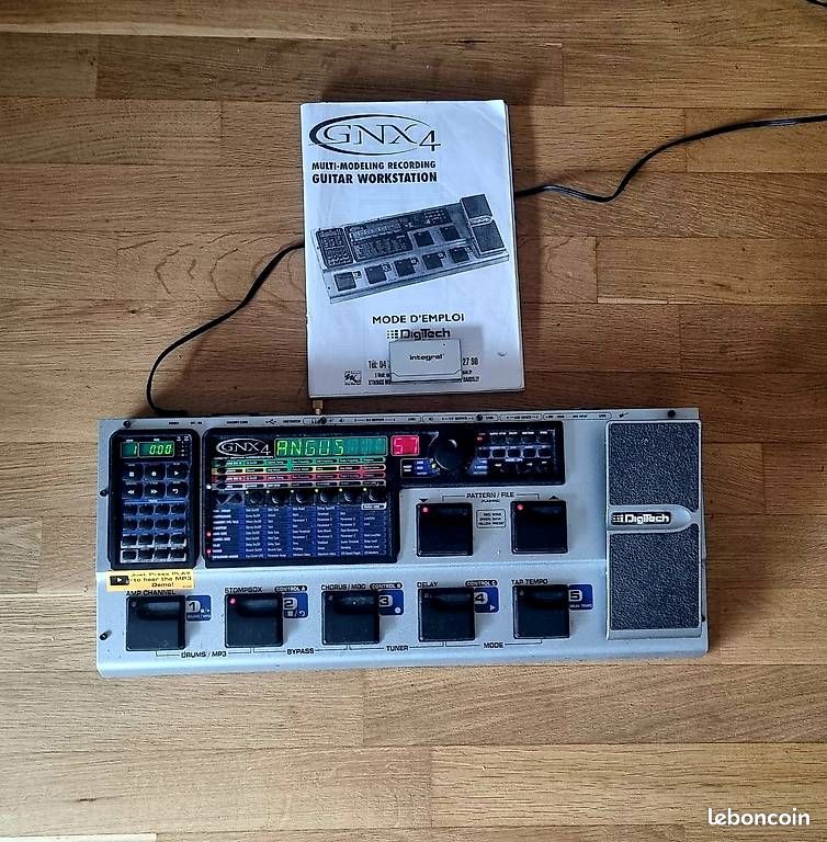 Pédalier d'effet pour guitare et chant GNX4 (image 1)