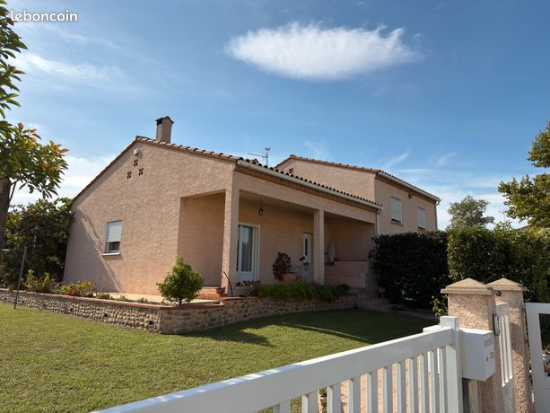 Coup de coeur - Belle villa avec piscine chauffée, grand terrain et à deux pas du centre de Villelongue-de-la-Salanque