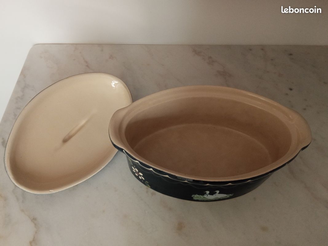 Grande cocotte alsacienne ovale neuve (image 12)
