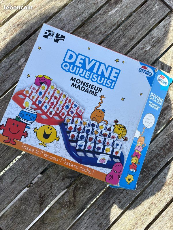 Jeu « Qui est-ce » Monsieur Madame (image 1)
