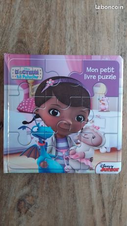 Puzzle 104 pièces : Docteur la peluche : Le grand livre des bobos Puzzle 104 pièces : Docteur la peluche : Le grand livre des bobos