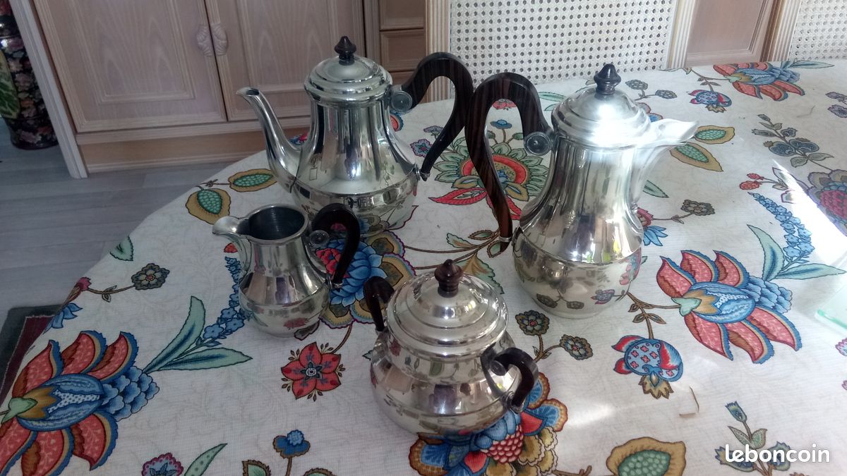 Ensemble à café étain (image 1)