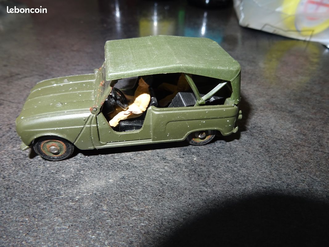 Boîte Miniature Militaire Boîte De Collection Reproduction Dinky Toys - Sinpar 4x4 Gendarmerie Militaire | Boîte Neuve Pour Collectionneur Dinky Toys 815 Sinpar