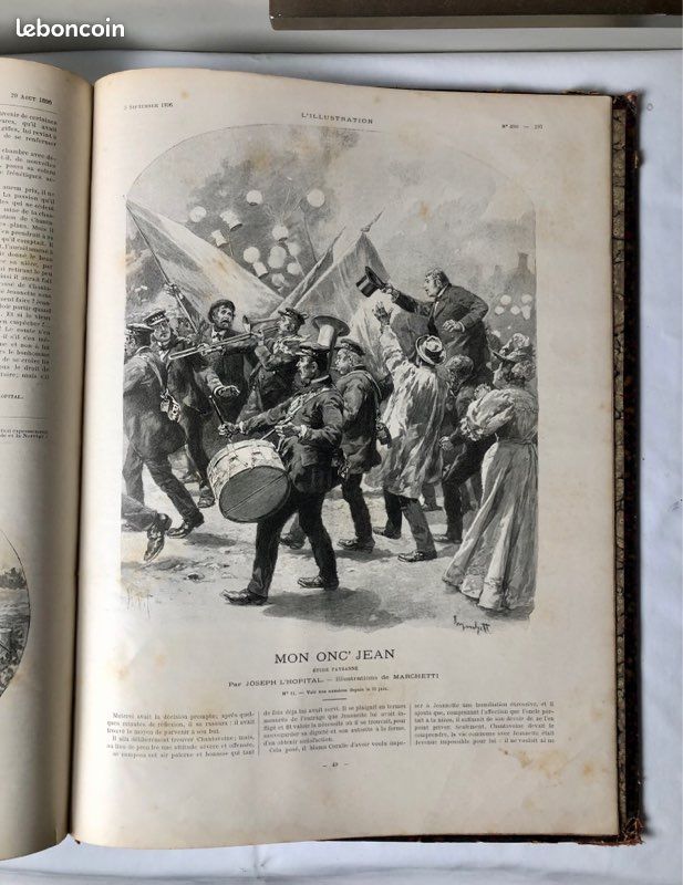 Livre ancien L’illustration Supplément 1894-1896 (image 17)