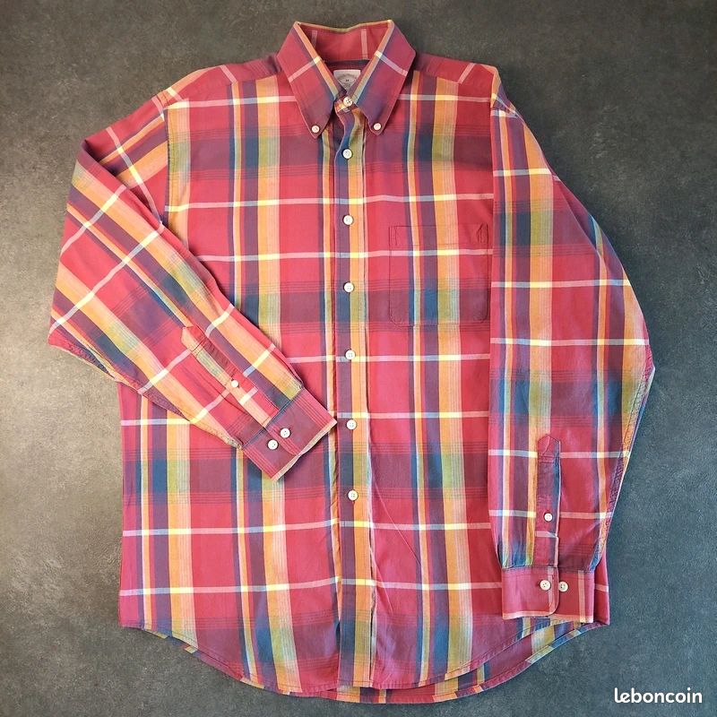 Comme Des Garçons Shirt x Lacoste Chemise Rayée à Logo | Bleu | FR