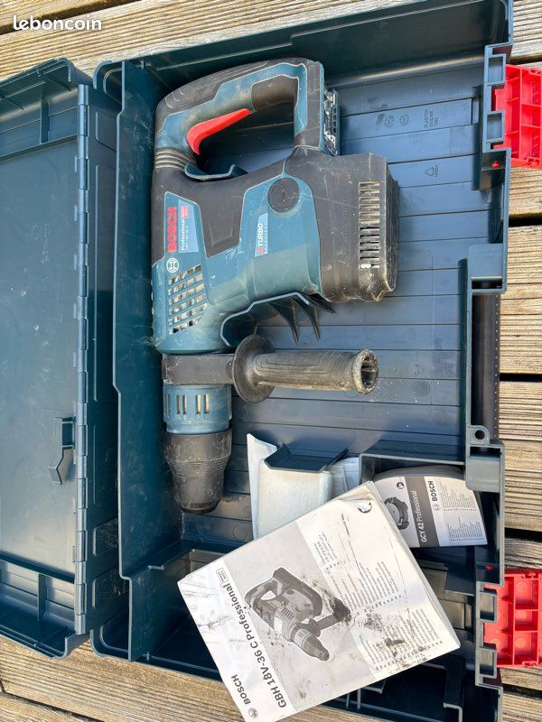 Pack 3 outils 18V sans-fil Bosch Professional - Perceuse-visseuse GSR