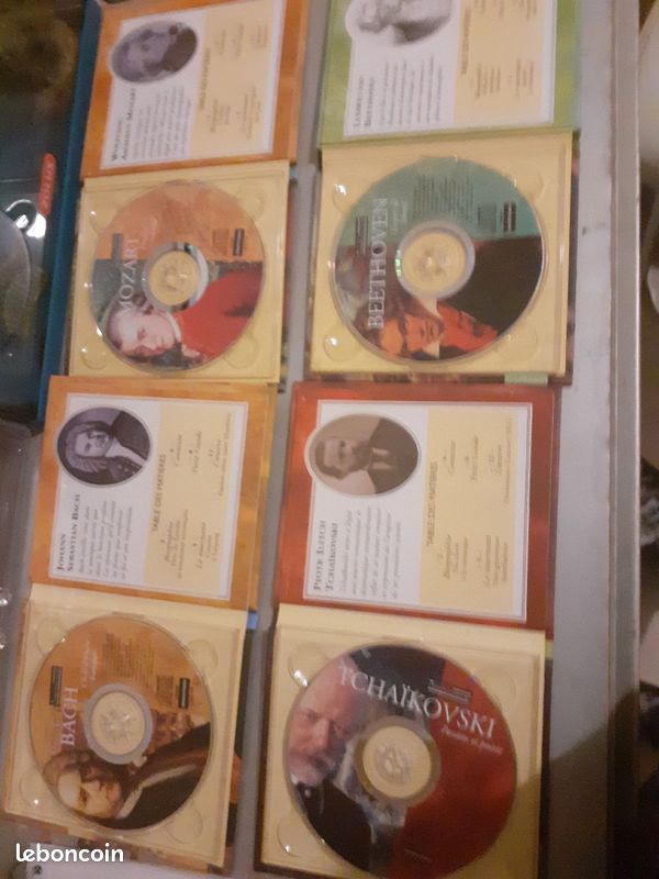 4 cd classique mozart bethoven bach tchaïkovski (image 2)