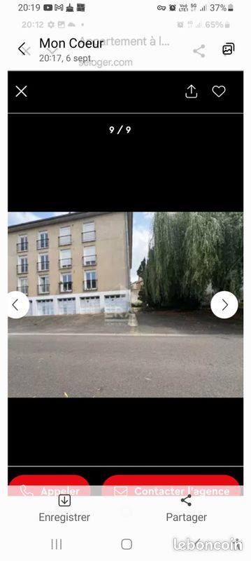 Appartement 2 pièces 59 m² · à Montbron · 59 m² · 520 €