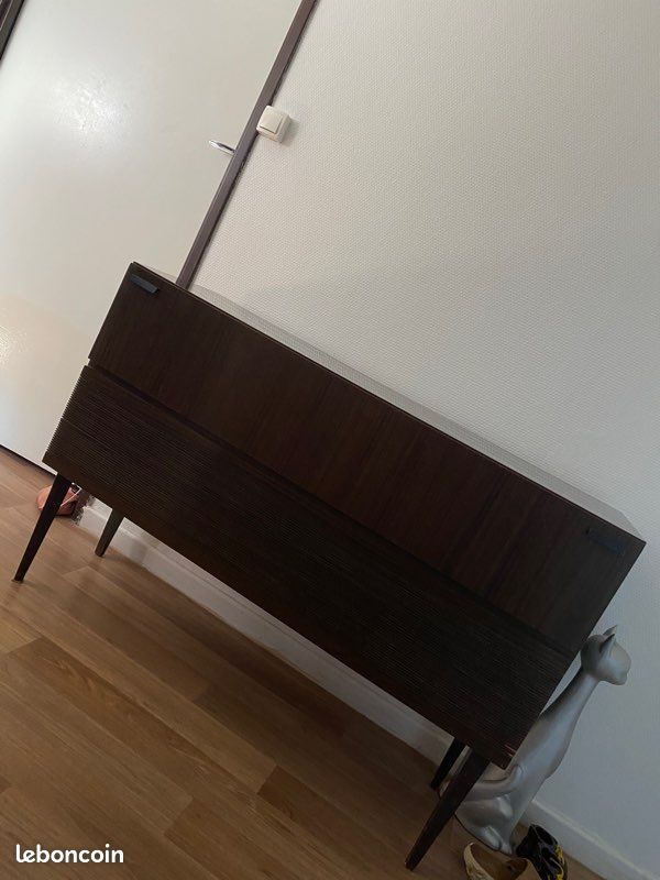 Console radio - tourne disque vintage 1970 (image 2)