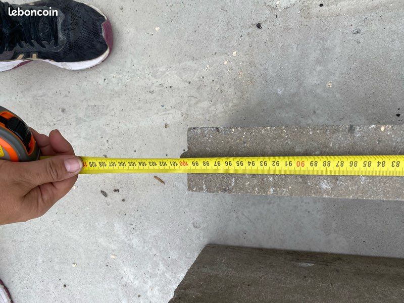 Bordures béton emboîtables type puzzle – 100 x 20 x 6 cm (image 3)