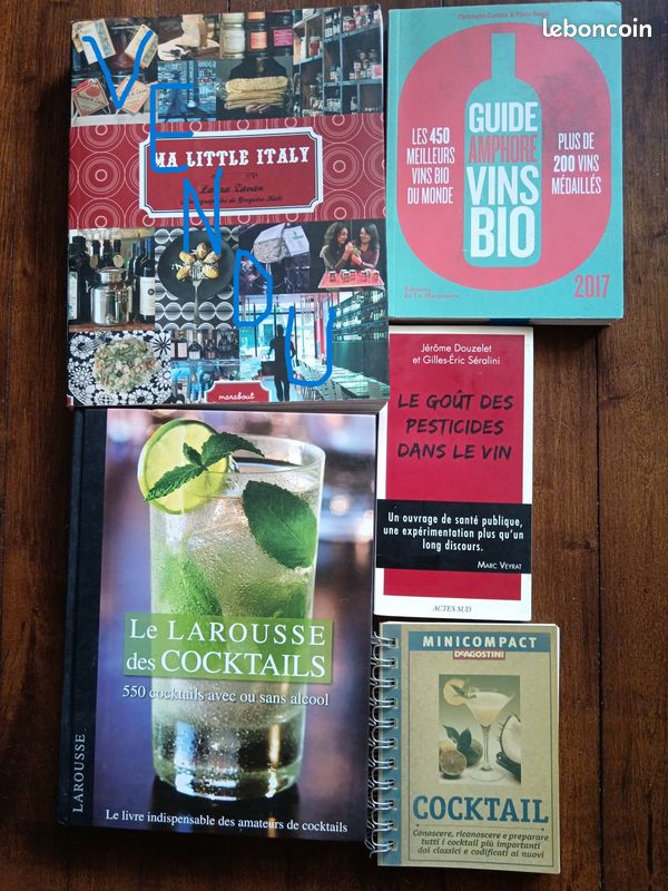 Livres sur le vin – Lot 4 (image 1)