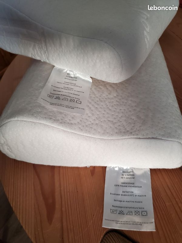 Oreillers ergonomiques (image 1)