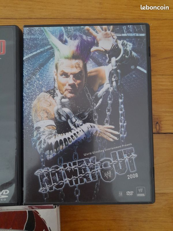 Lot de dvds américains region 1 wwe wwf catch wrestling Stone cold rey mysterio (image 4)