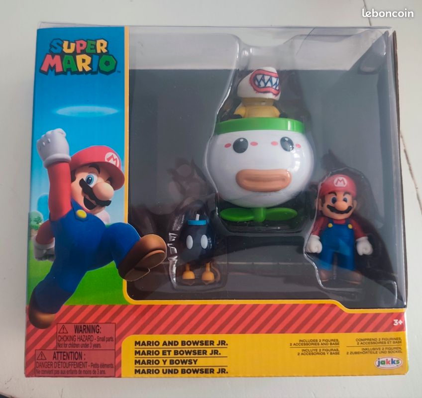Coffret 6 Figurines Super Mario Seconde Génération - Neuf Sous Blister | Collection Nintendo