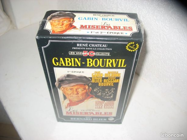 CASSETTES VHS LES MISÉRABLES 10 euros