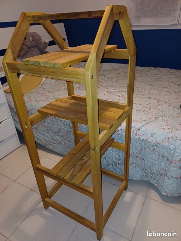 Étagère à plante en bois (image 2)