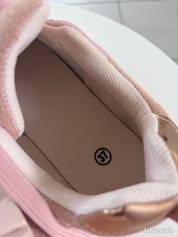 Basket rose taille 37 (image 4)