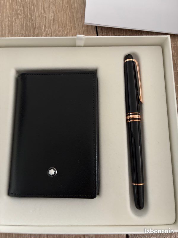 Coffret Porte-Cartes + Stylo En Aluminium Argenté Bill Tornade - Neuf Avec Étiquettes